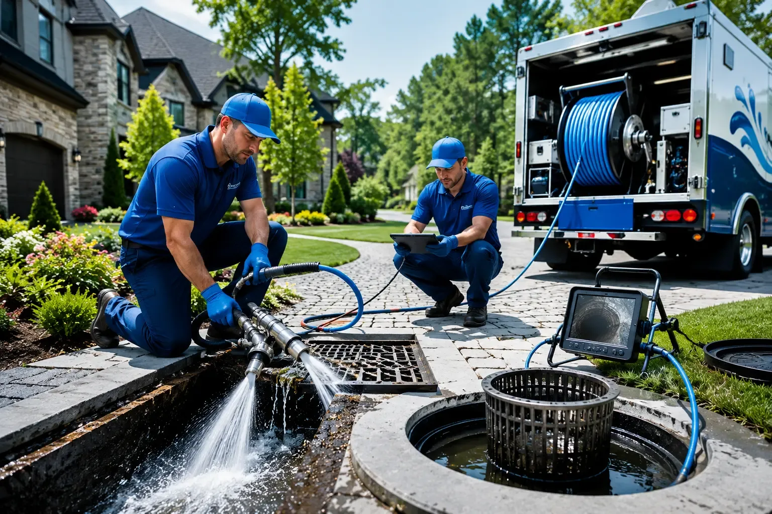 Local outdoor drain cleaning professionals in Perryville, AR